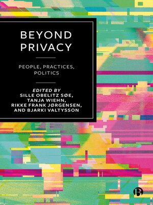 cover image of Beyond Privacy